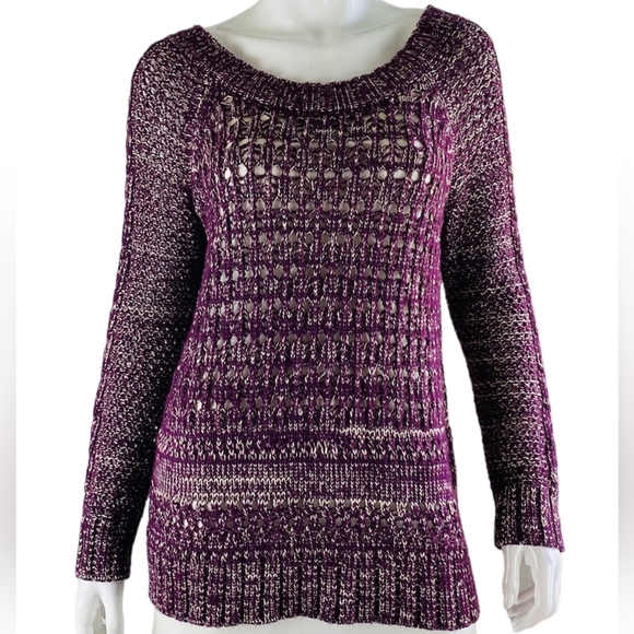 Narcisco Rodriguez For Design Nation Crochet Knit Sweater - Picture 2 of 9